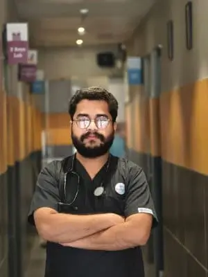 Portrait of Dr Syed Noman