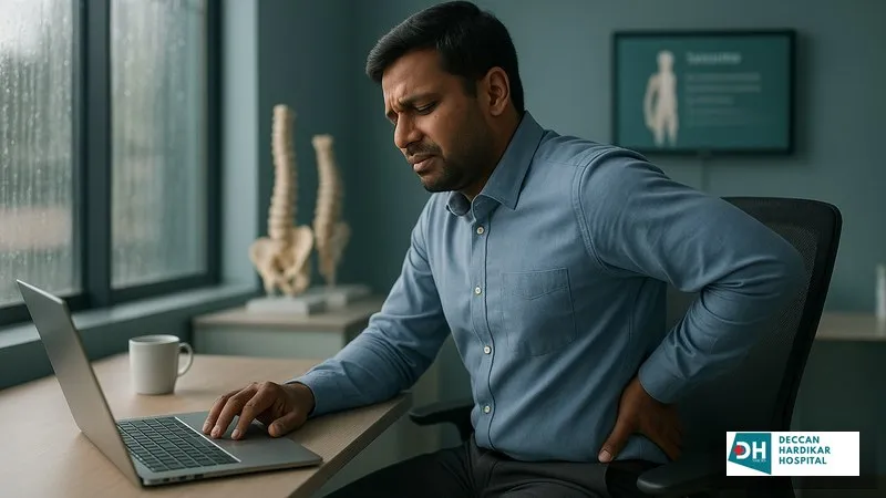 Why Back Pain Cases Rise After Monsoon in Pune's Desk Workers (2026)