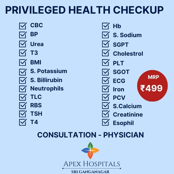 Privileged Health Checkup