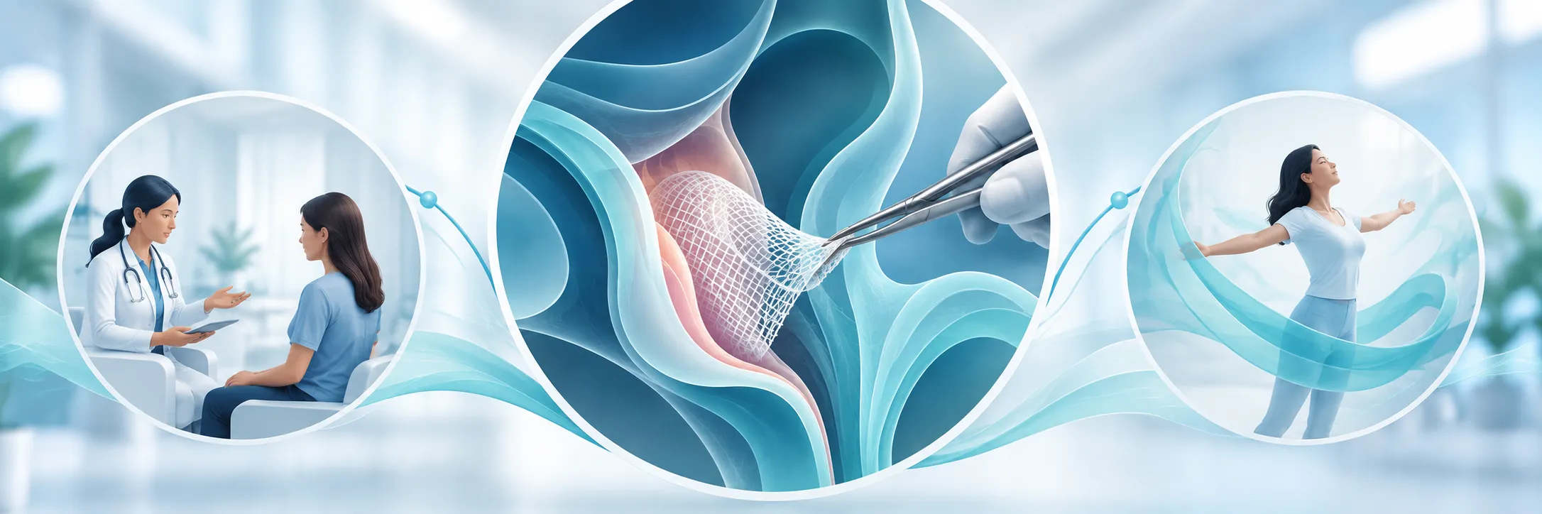Pelvic mesh removal procedure