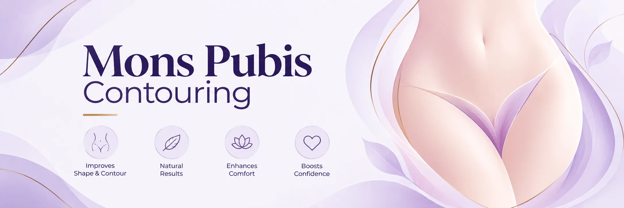 mons pubis contouring