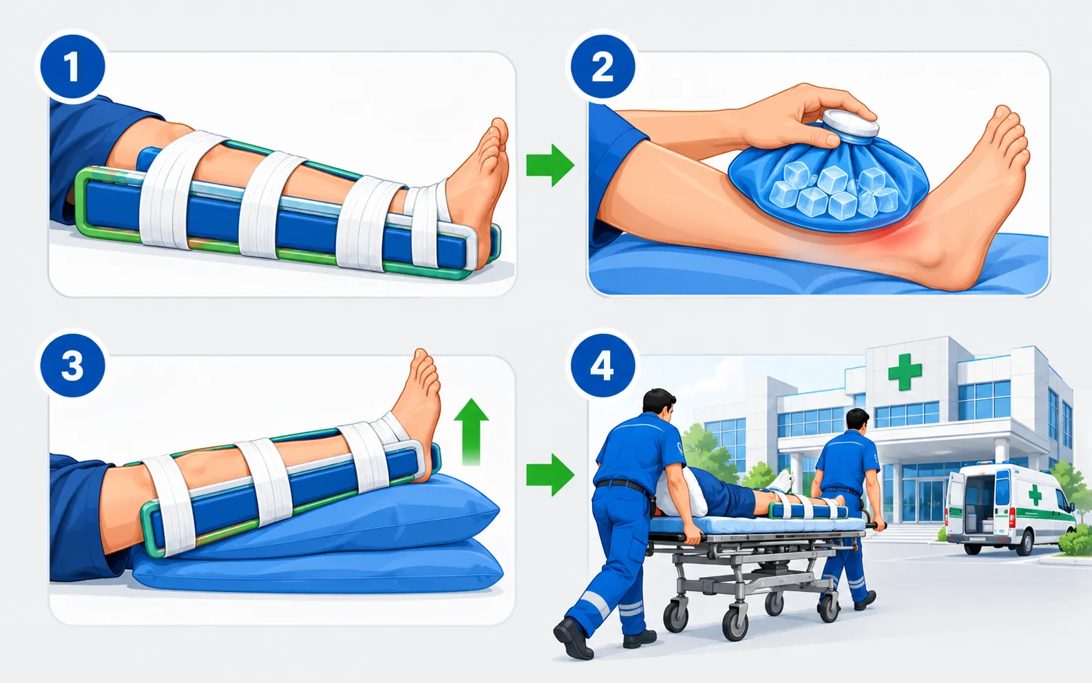 Fracture First Aid: Step-by-Step